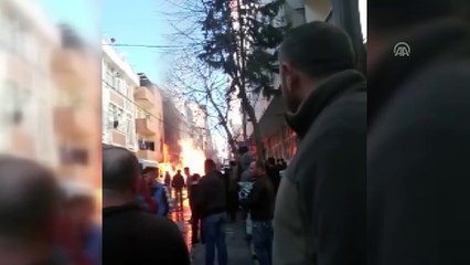 Küçükçekmece'de doğal gaz patlaması - İSTANBUL
