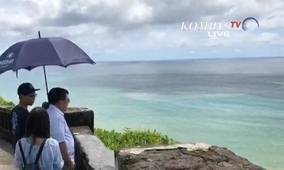 Kala Jusuf Kalla "Refreshing" dengan Anak dan Cucu