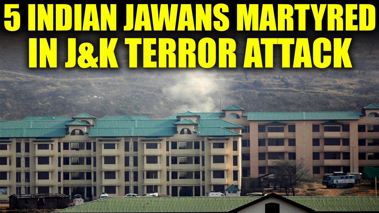 Terror Strike Martyred 5 Jawans in Jammu and Kashmir | Oneindia News