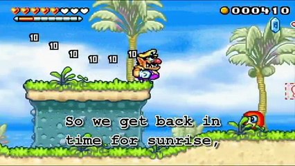 Sunny Side Up (Palm Tree Paradise) Translated Lyrics - Wario Land 4