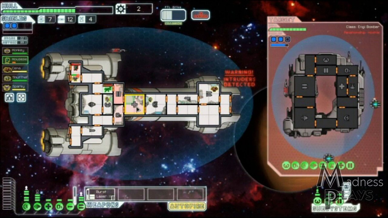 Madness Plays | FTL: Faster Than Light Part 4: NASA Burns Kittens