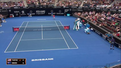 Tiafoe - Ebden : les temps forts