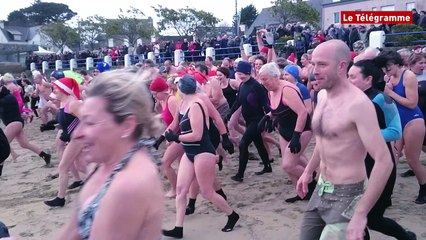 Locquirec (29). 200 courageux dans une eau à 11 degrés