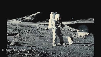 A camera captures a small rock moving on MOON | Apollo 18 Movie Scene