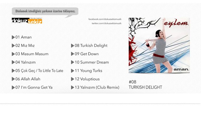 Eylem - Turkish Delight (Official Audio)