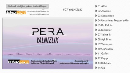 Pera - Yalnızlık (Lyric Video)