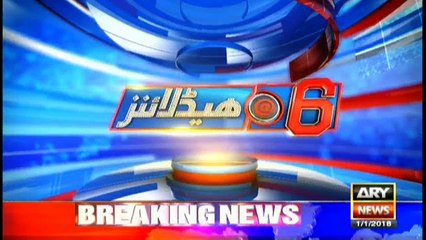 Headlines 1800 1st January 2018