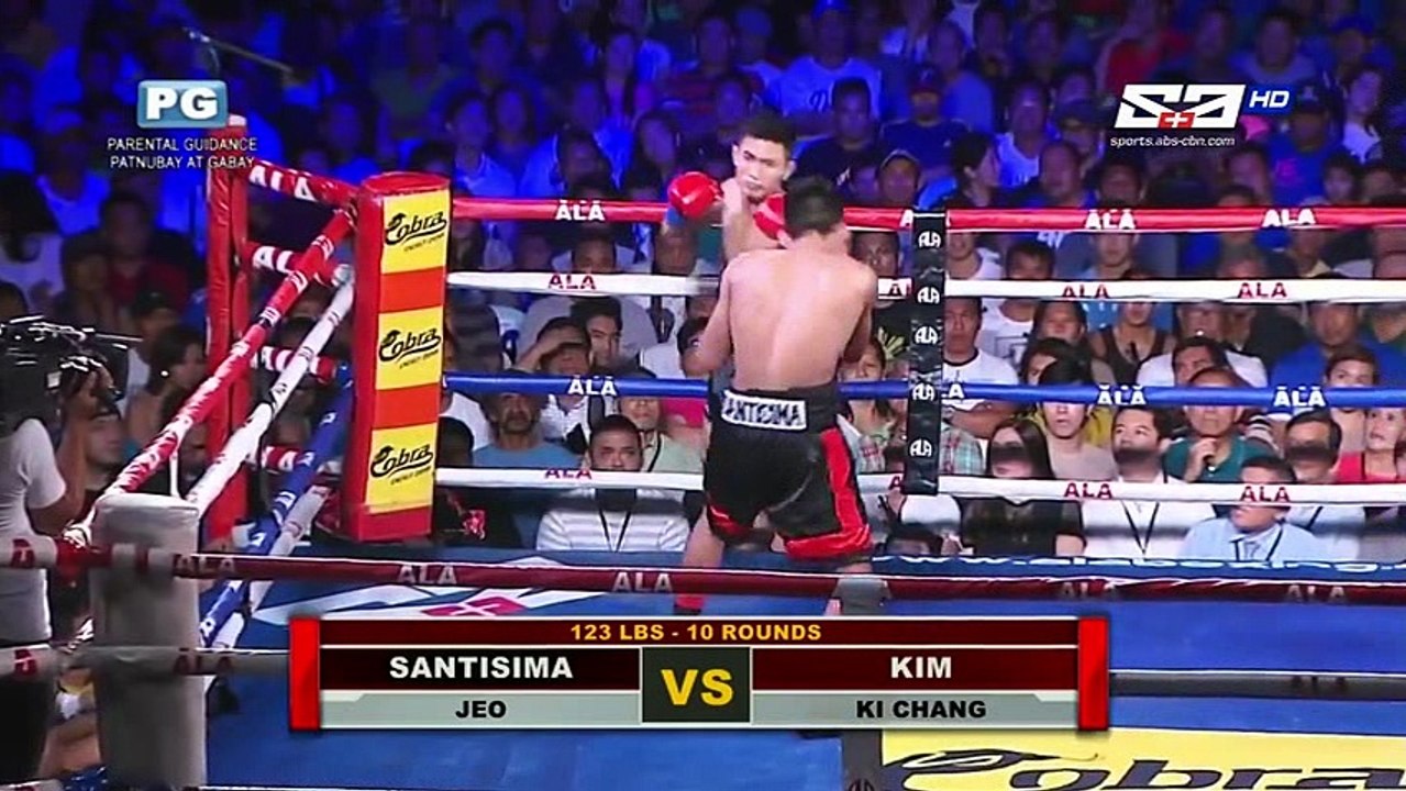 Jeo Santisima vs Kichang Kim (25-11-2017) Full Fight