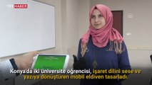 İşitme engelliler mobil eldivenle 'konuşacak'