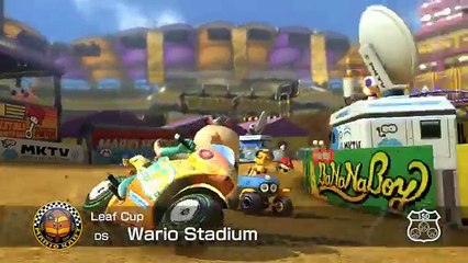 Wii U - Mario Kart 8 - (DS) Wario Stadium