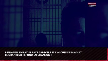 Benjamin Biolay vs Grégoire : la guerre est déclarée entre les deux chanteurs (vidéo)