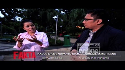 Fakta tvOne - "Kasus E-KTP: Novanto Diam, Sejumlah Nama Hilang" [Part 3]