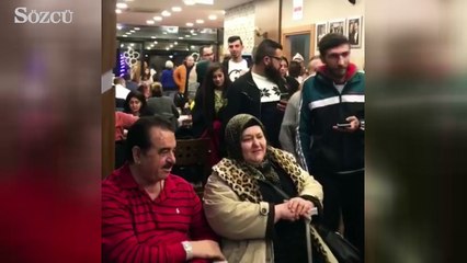 İzmir'de Tatlıses izdihamı