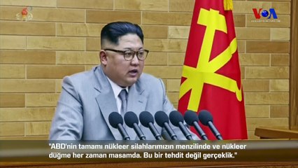 Kuzey Kore Lideri: ‘Nükleer Düğme Masamda’