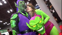 Spider-Man  SPIDER-VERSE takes New York Comic Con | Superheroes | Spiderman | Superman | Frozen Elsa | Joker