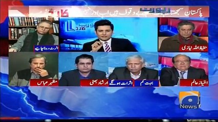 Tell me how America will implement the war on Pakistan? Debate b/w Shehzad Chaudhry & Imtiaz Alam