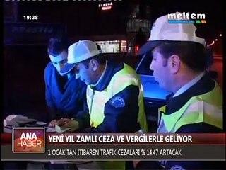YENİ YIL ZAMLI CEZA VE VERGİLERLE GELİYOR