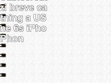Apple MFI Cablecreation 3 pezzi breve cavo da Lightning a USB per iPhone 6s iPhone 6