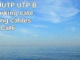 C2G 03m Cat6 RJ45 mm 03m Cat6 UUTP UTP Black networking cable  networking cables