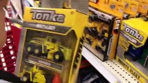 Toy Construction Truck Hunt - New Construction Tonka Trucks & Driven Truck Toy - Target Toy Hunting