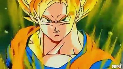 Gohan Goten and Goku vs. Broly