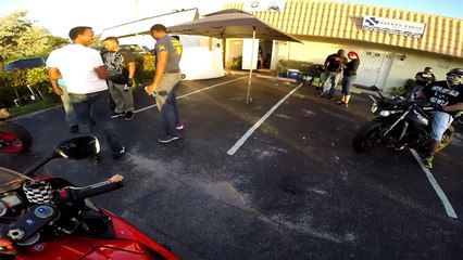 I GOT A DANGEROUS BIKER GANG LOST (Warning: 160MPH escape)