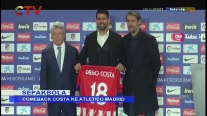 Comeback Costa ke Atletico Madrid