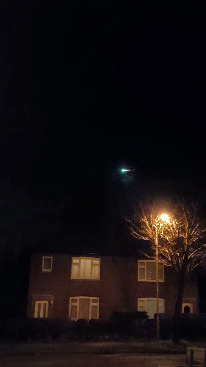 Massive Meteor in Wakefield