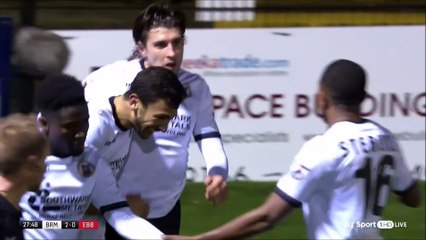 2-0 George Porter Goal England  National League - 01.01.2018 Bromley FC 2-0 Ebbsfleet Utd