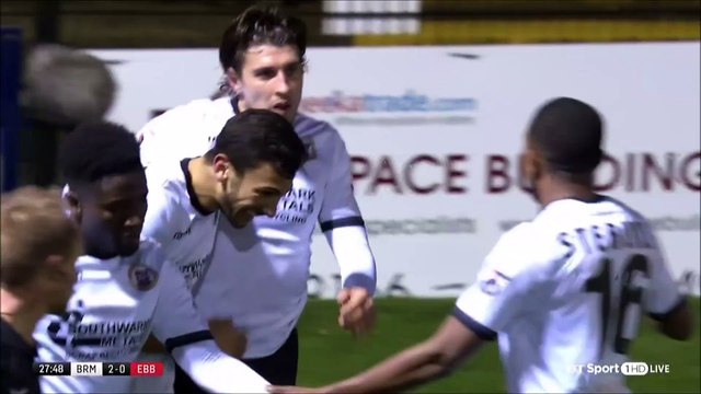 2-0 George Porter Goal England National League - 01.01.2018 Bromley FC 2-0 Ebbsfleet Utd
