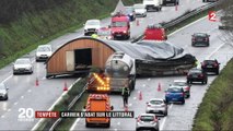 Tempête Carmen : quelques dégâts dans l'ouest de la France