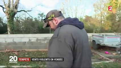 Tempête Carmen : vents violents en Vendée