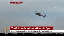 Terörle mücadele etkin sürüyor