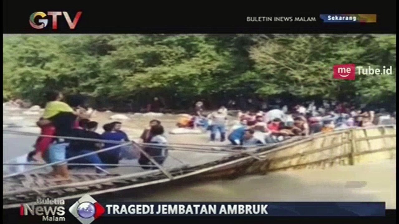 Detik-Detik Pasca Tragedi Jembatan Ambruk di Bogor Jawa Barat