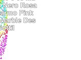 Cover iPhone 6  6s Marmo BURGA Nero Rosa Colorato Marmo Pink And Black Marble Design