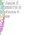 Blu Custodia Pelle Ultra Slim per Asus ZenFone GO ZC500TG 5 pollici smartphone 4G  Flip