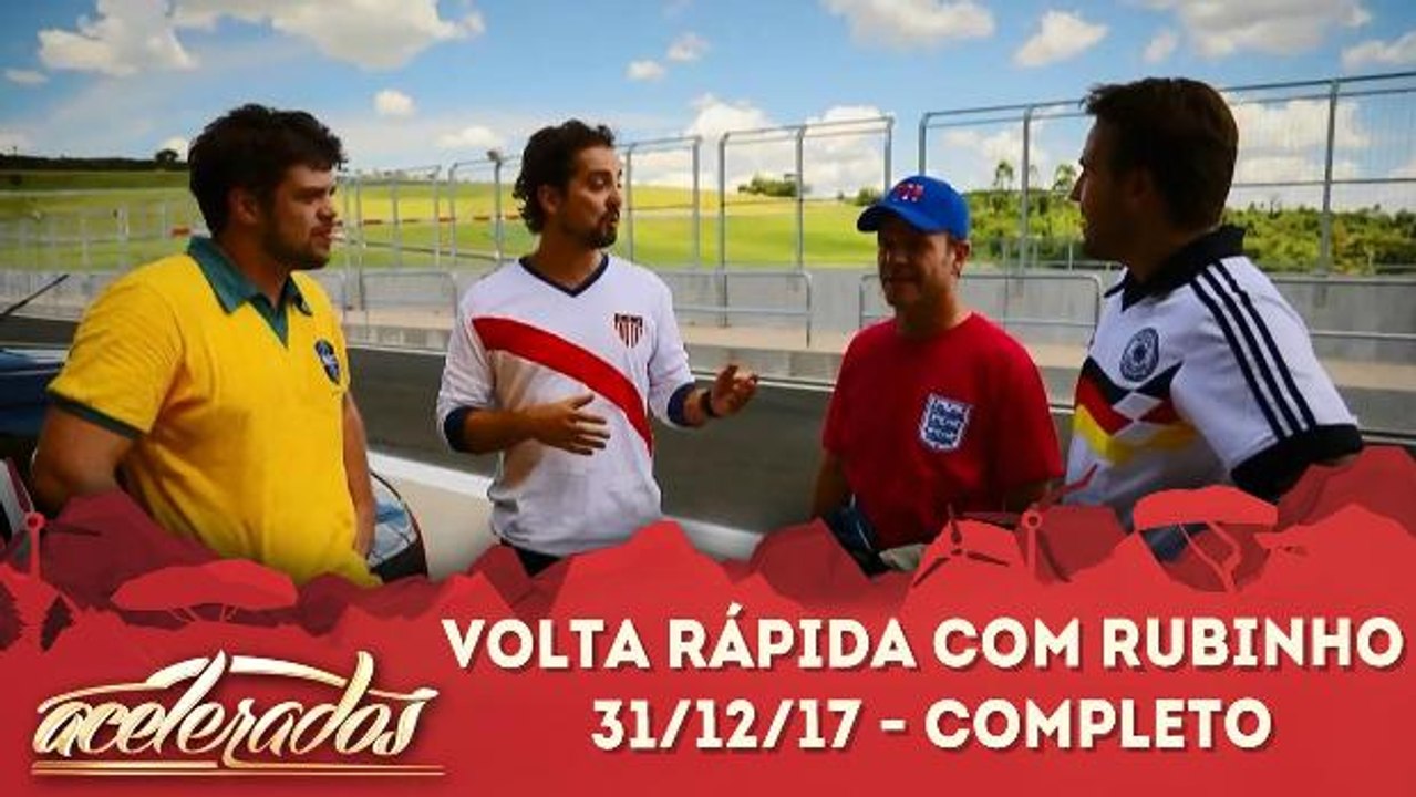 Volta rápida com Rubinho = 31/12/17