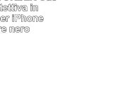 Puro IPC5BOOKBLK Custodia protettiva in ecopelle per iPhone 5 colore nero