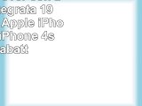 Custodia Cover con batteria integrata 1900mAh per Apple iPhone 4 4G e iPhone 4s