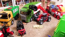 Cars for Kids _ Bruder Toy Trucks are the BEST EVER _ Father Son Toy Constr