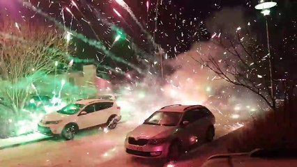 Iceland New Years Eve 2018 Firework Fail