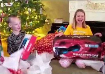 Parents Prank Kids With Light Bulb and Ironing Board on Christmas Eve