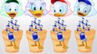 ⚡ Baby Learn colors with the adorable cream W Donald Duck _ Learning Videos for K