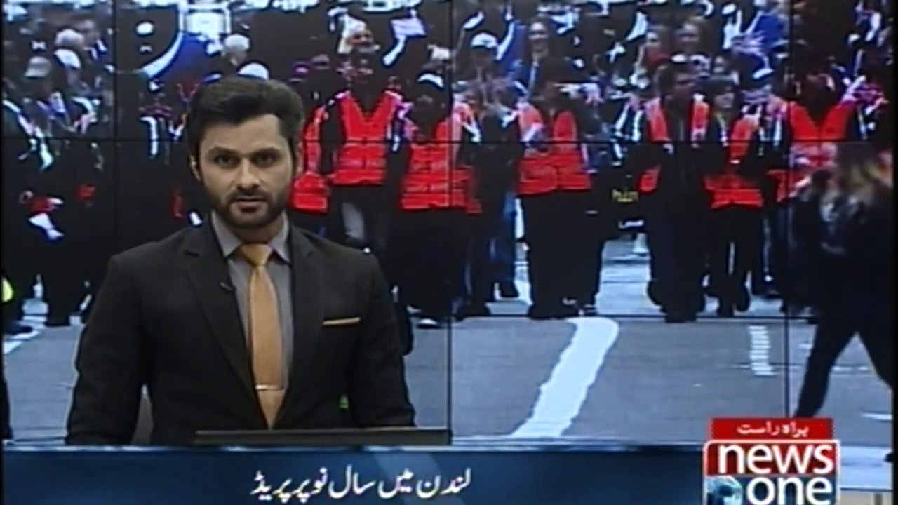 Parade on New Year in London