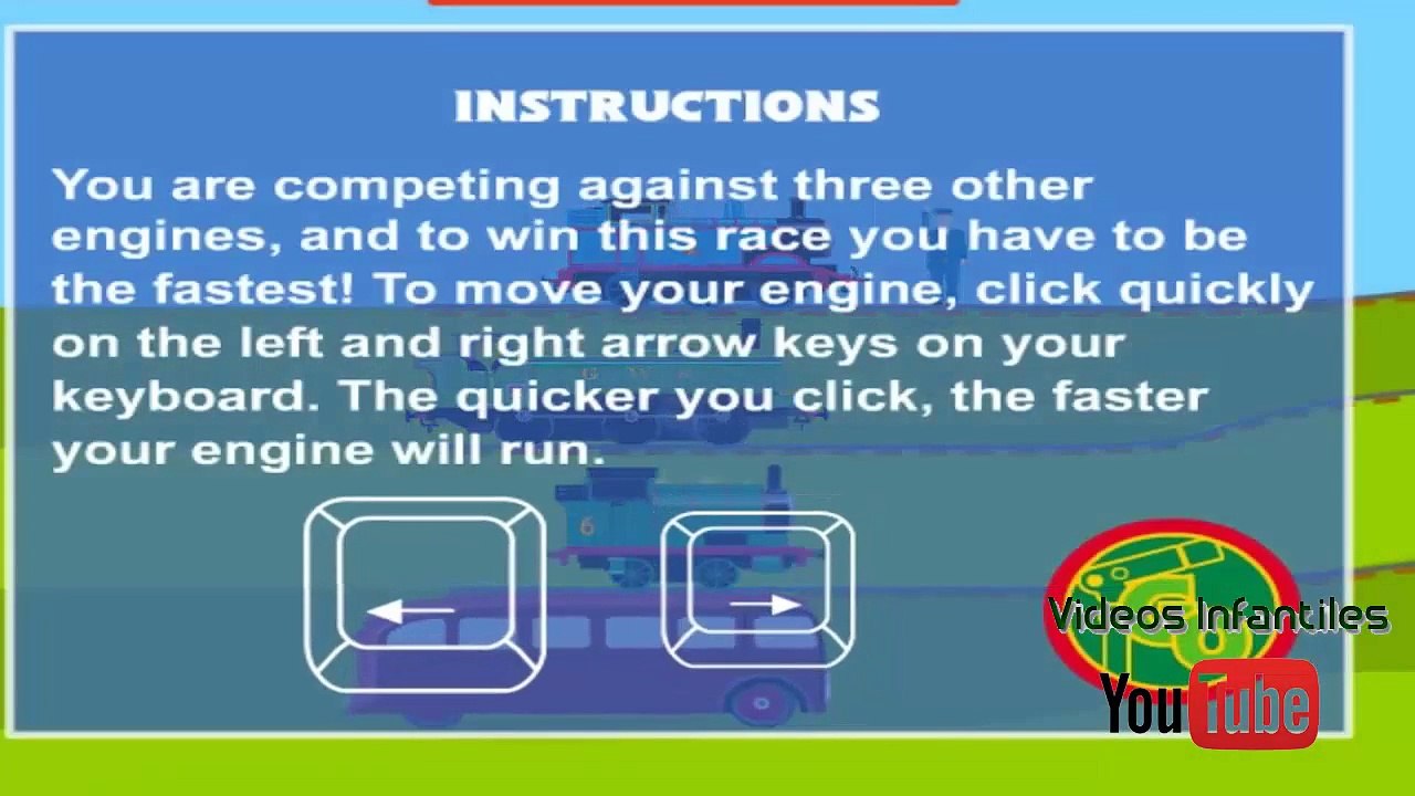 Thomas the train running