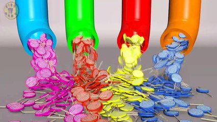 Mr. Eggie Counts The Numbers from 1 to 10 for Kids with Surprise Eggs Ice Cream Lollipops-