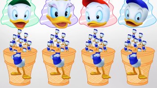 ⚡ Baby Learn colors with the adorable cream W Donald Duck _ Learning Vid