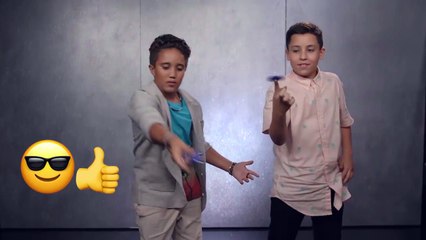 The Fidget Spinners Challenge with Isaiah & Freddy from The KIDZ