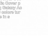 Luxburg InColour Design Custodia Cover per Samsung Galaxy Ace GTS5830 colore turchese