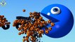 ⚽  Learn Colors With 3D Vehicles and Pacman For Kids Toddlers Children Babies-OnlAihJm